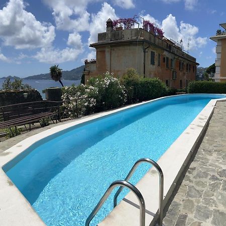 Nautilus Vista Mare Mozzafiato A 180 Gradi- Posto Auto Privato - 2 Camere Matrimoniali Piu 1 Divano Letto Singolo-Sky,Netflix-Wifi 200Mg ราปาลโล ภายนอก รูปภาพ