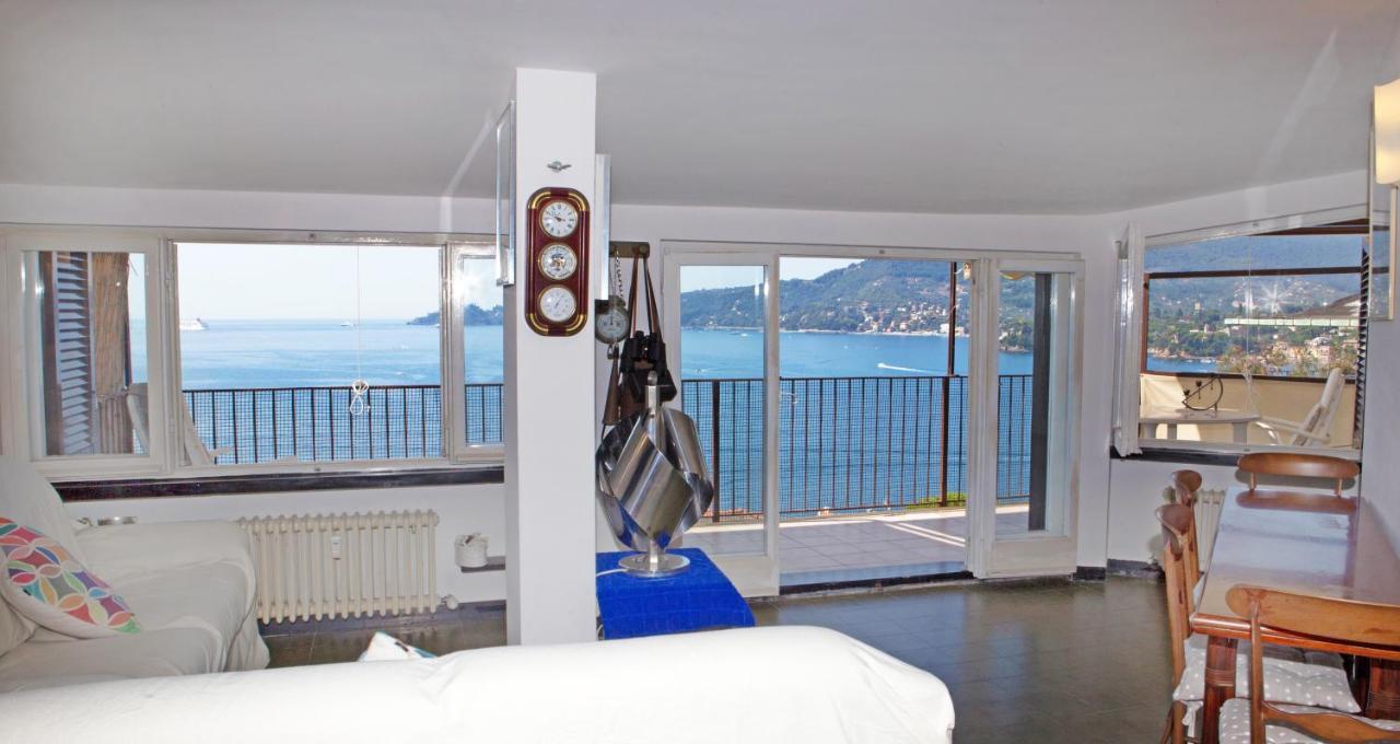 Nautilus Vista Mare Mozzafiato A 180 Gradi- Posto Auto Privato - 2 Camere Matrimoniali Piu 1 Divano Letto Singolo-Sky,Netflix-Wifi 200Mg ราปาลโล ภายนอก รูปภาพ