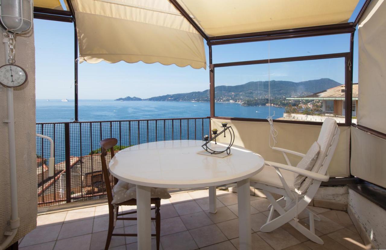 Nautilus Vista Mare Mozzafiato A 180 Gradi- Posto Auto Privato - 2 Camere Matrimoniali Piu 1 Divano Letto Singolo-Sky,Netflix-Wifi 200Mg ราปาลโล ภายนอก รูปภาพ