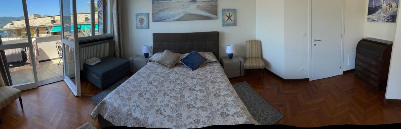 Nautilus Vista Mare Mozzafiato A 180 Gradi- Posto Auto Privato - 2 Camere Matrimoniali Piu 1 Divano Letto Singolo-Sky,Netflix-Wifi 200Mg ราปาลโล ภายนอก รูปภาพ