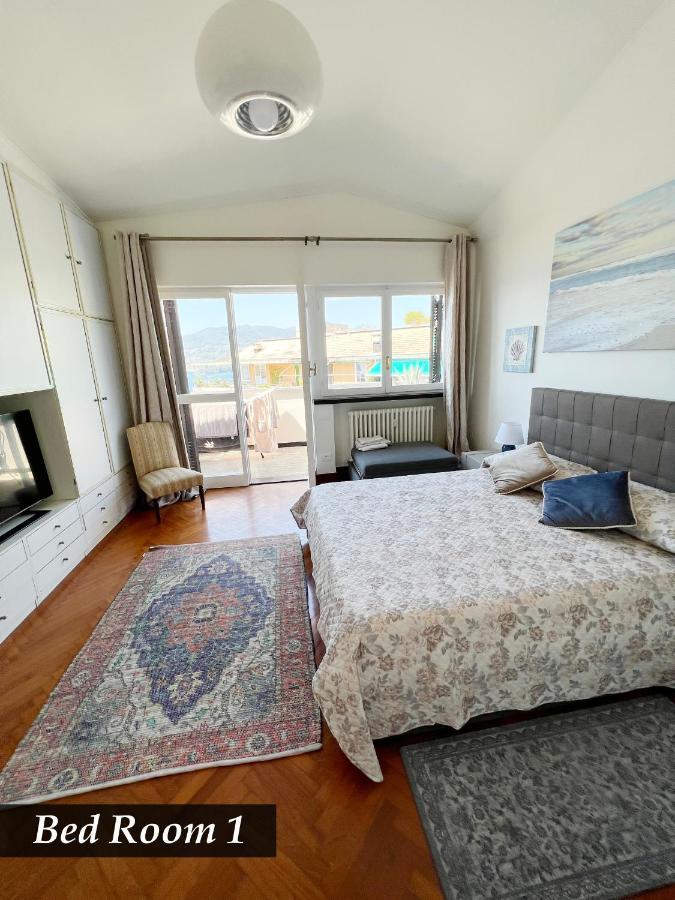 Nautilus Vista Mare Mozzafiato A 180 Gradi- Posto Auto Privato - 2 Camere Matrimoniali Piu 1 Divano Letto Singolo-Sky,Netflix-Wifi 200Mg ราปาลโล ภายนอก รูปภาพ