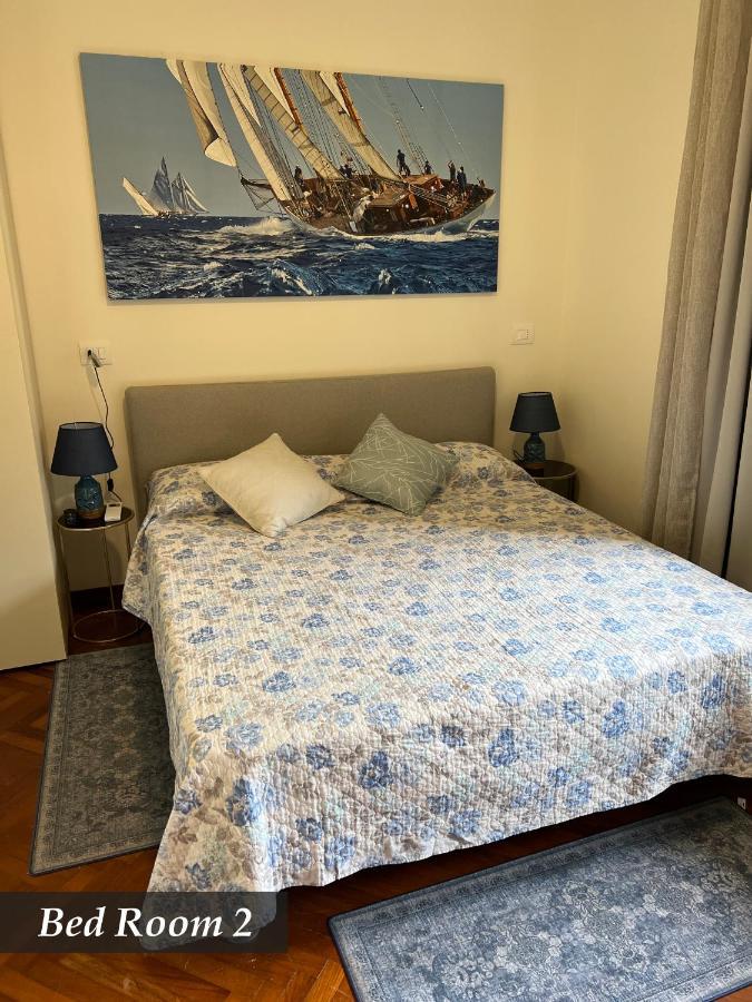 Nautilus Vista Mare Mozzafiato A 180 Gradi- Posto Auto Privato - 2 Camere Matrimoniali Piu 1 Divano Letto Singolo-Sky,Netflix-Wifi 200Mg ราปาลโล ภายนอก รูปภาพ