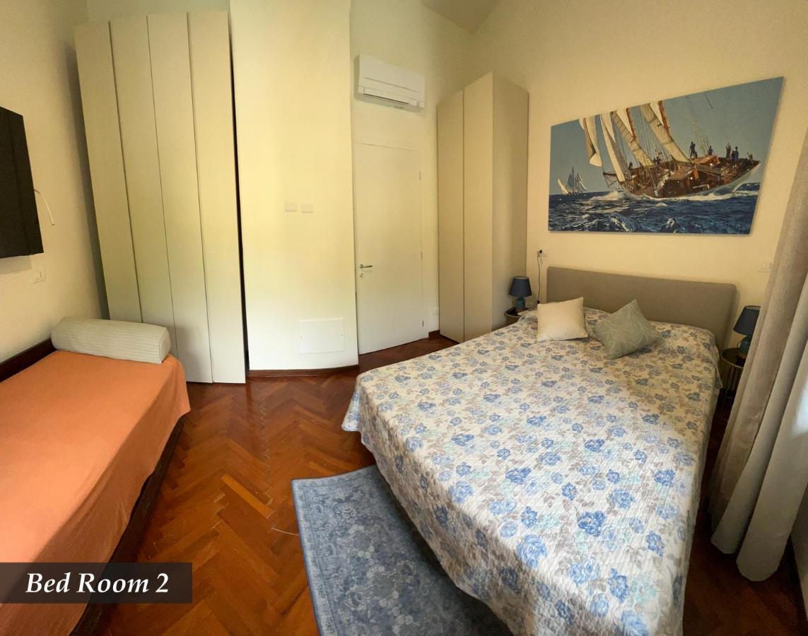 Nautilus Vista Mare Mozzafiato A 180 Gradi- Posto Auto Privato - 2 Camere Matrimoniali Piu 1 Divano Letto Singolo-Sky,Netflix-Wifi 200Mg ราปาลโล ภายนอก รูปภาพ